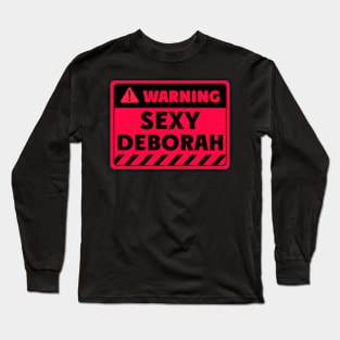 sexy Deborah Long Sleeve T-Shirt